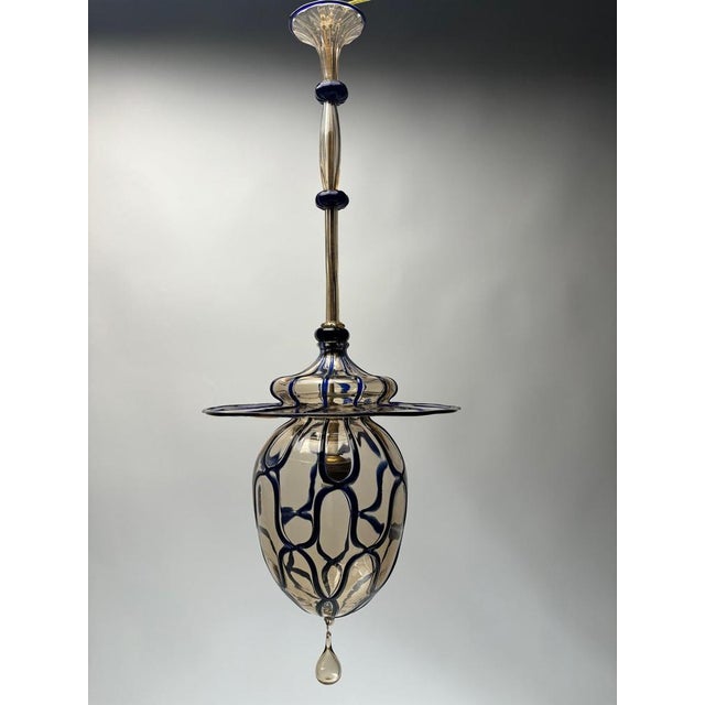 Vintage Blown Glass Chandelier by Vittorio Zecchin, 1920s For Sale - Image 9 of 13