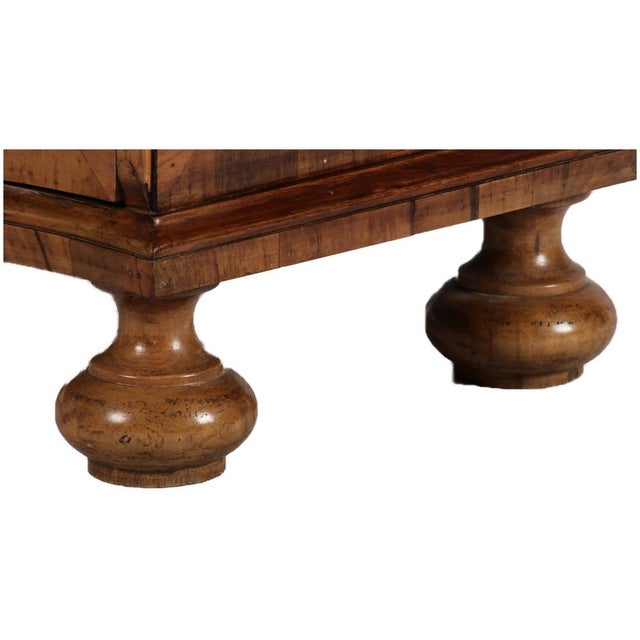 Small Antique Baroque Chest of Drawers in Walnut, 1900 For Sale - Image 11 of 18
