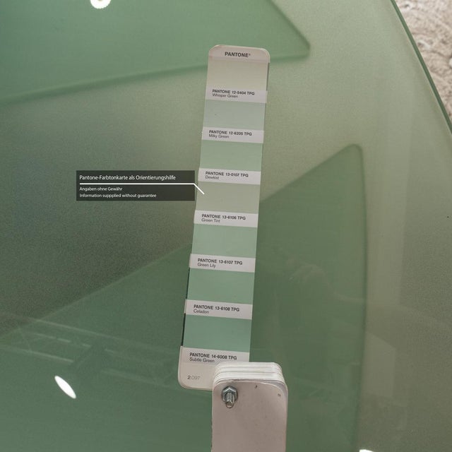 Glass Titan Dining Table in Glass from Draenert For Sale - Image 7 of 14