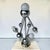 Vintage 1960’s chrome space age atomic era atomium waterfall table lamp. This beautiful piece is in excellent vintage...
