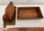 Americana Duck Decoy Solid Wood & Brass Decorative Lidded Box For Sale - Image 11 of 12