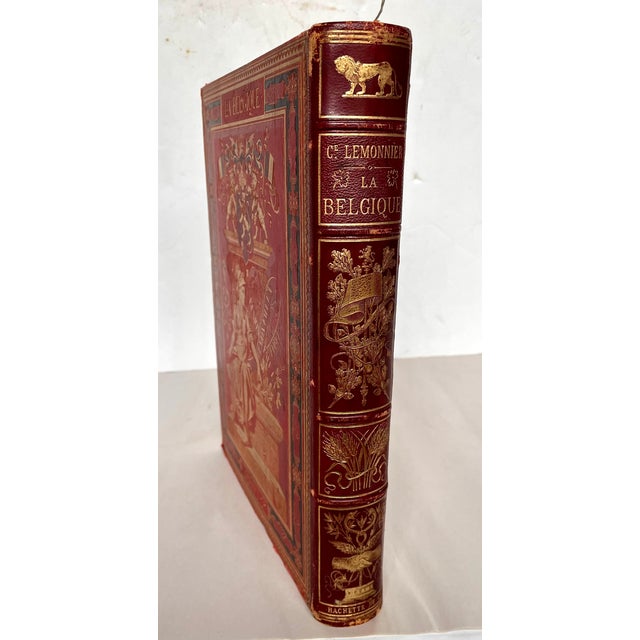 Published in Paris in 1888. La Belgique par Camille Lemonnier. The quintessential coffee table book on Belgium....