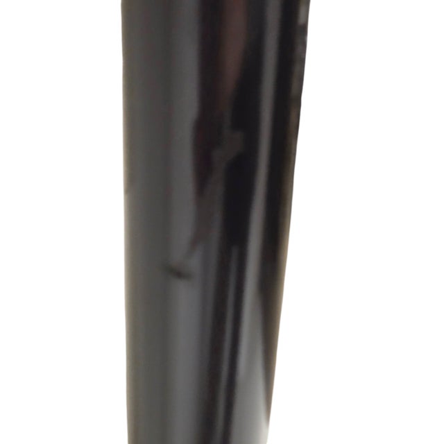 Early 20th Century A Tall French Art Deco Tiered Torchere /Floor Lamp in Ebonized Wood and Metal For Sale - Image 14 of 16