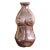 1970s Brown Pottery Nude Bust Vase For Sale