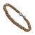 Contemporary Two Color Design Bold Chain Men's Bracelet For Sale - Image 3 of 7