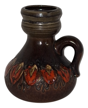 German Ceramic Jug Vase, 1970s