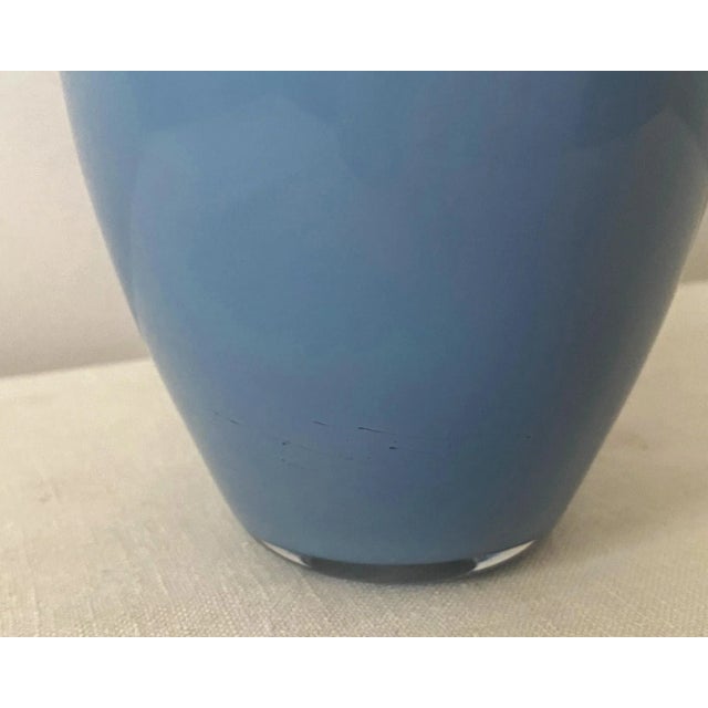 Vintage Ibex Postmodern Blown Glass Vase For Sale In Saint Louis - Image 6 of 8