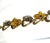 Vintage Designer Amber Crystal Link Bracellet 1950s For Sale - Image 4 of 8