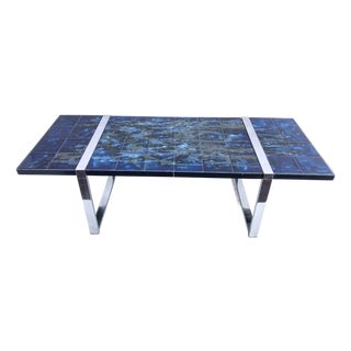 Space Age Tile Coffee Table by Belarti, 1970s For Sale