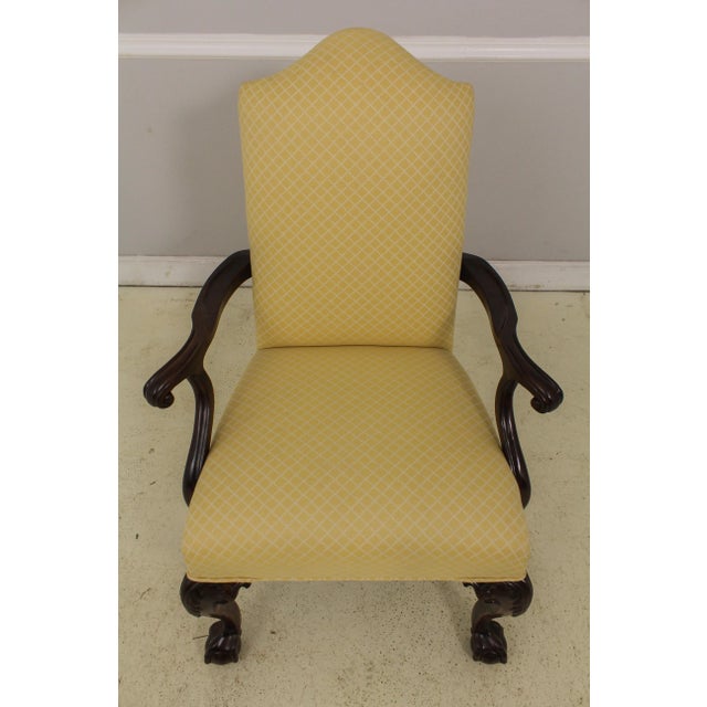 Age: Approx: 20 Years Old Details: Ball & Claw Feet High Quality Construction 18 C. Design Chippendale Style Mahogany...