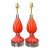 Vintage Italian Murano Glass Lamps - Set of 2 For Sale