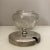 Vintage Cut Crystal Jam Pot Silver Plated Lid For Sale - Image 4 of 7