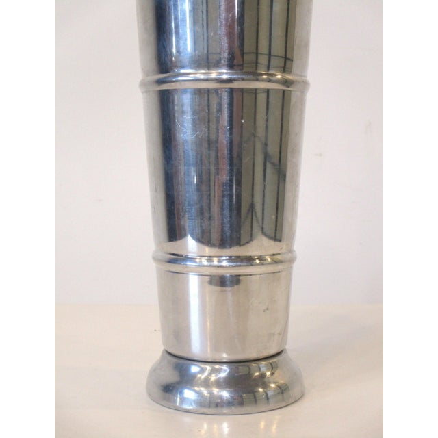 Art Deco Kraftware Art Deco Aluminum Cocktail Shaker For Sale - Image 3 of 10