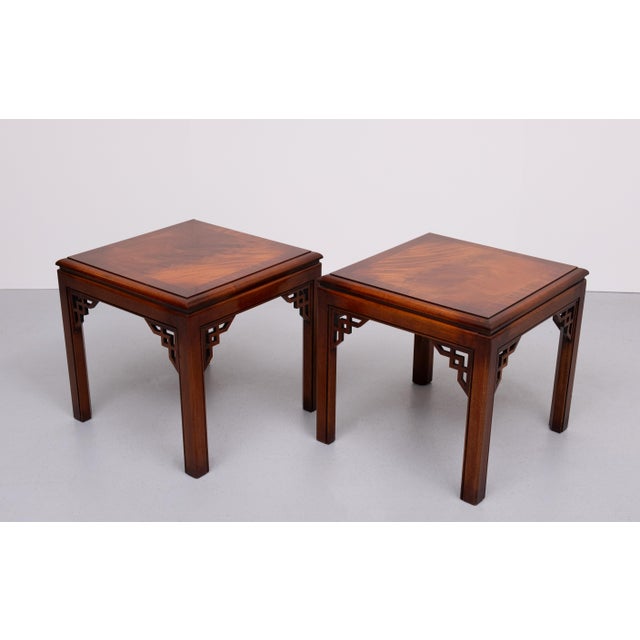 1970s Drexel Chippendale Side Tables, 1970s, Set of 2 For Sale - Image 5 of 8
