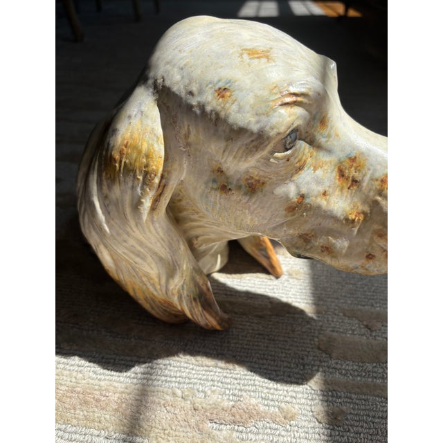 English Setter in Glazed Porcelain, Signed LLadro For Sale In Philadelphia - Image 6 of 12