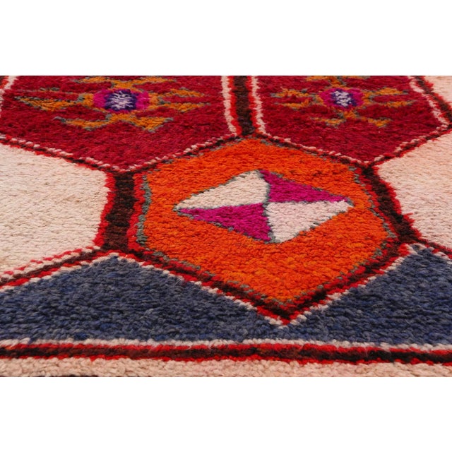 Late 20th Century Vintage Kurdish Tribal Rug Runner - 03'05 X 12'00 For Sale - Image 5 of 9