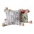 Artisanal Lavender‑Filled Decorative Pillows — Couture Fabrics & Trim (Schumacher, Nina Campbell, Samuel & Sons), Set of Two For Sale