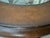 Animal Skin Vintage Leather & Antiqued Metal Side Table in the Style of Maitland-Smith For Sale - Image 7 of 12