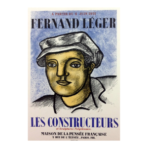 Fernand Leger Lithograph 32 Les Constructeurs