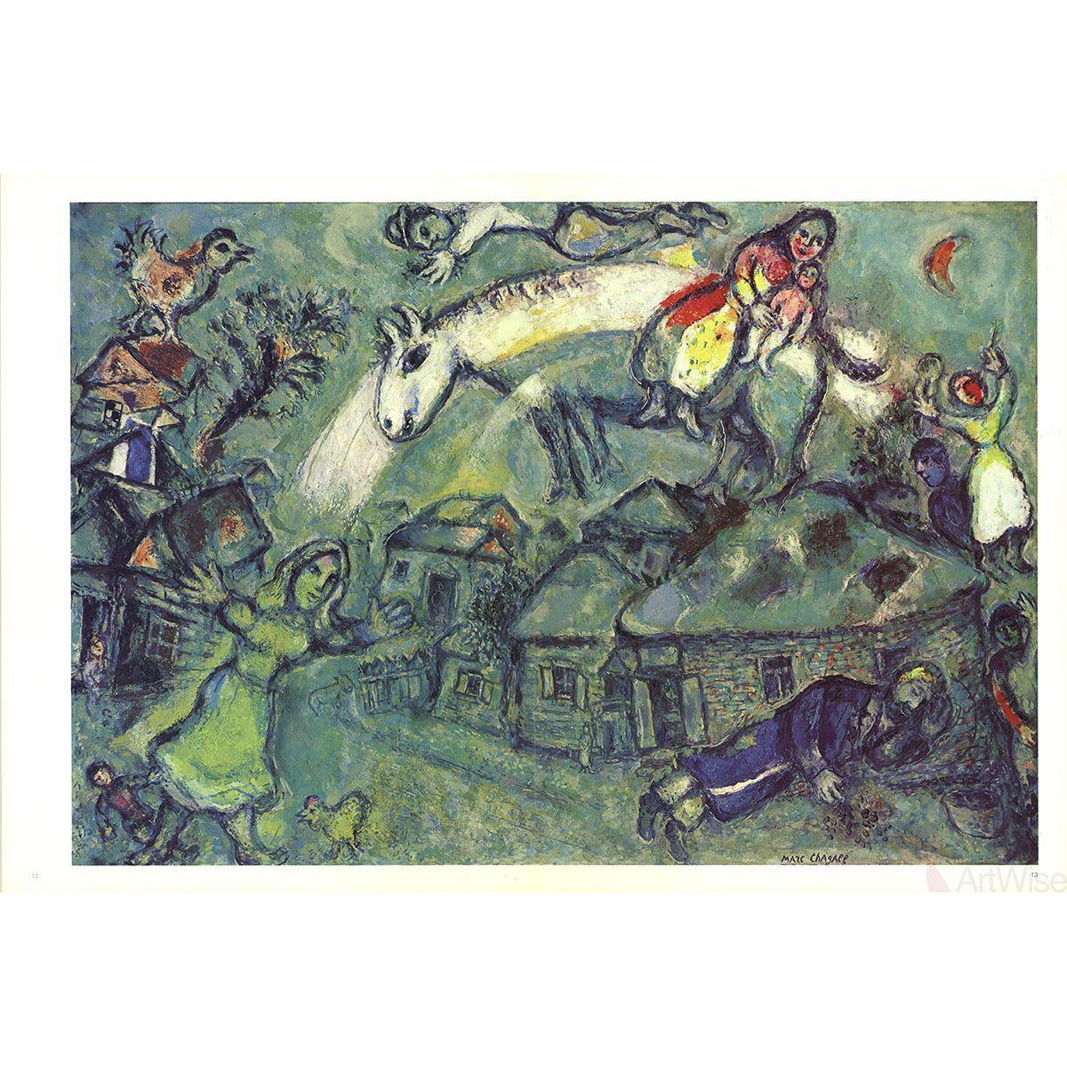 絵画 Chagall MARC CHAGALL 1962 LITHOGRAPH s-l400.jpg