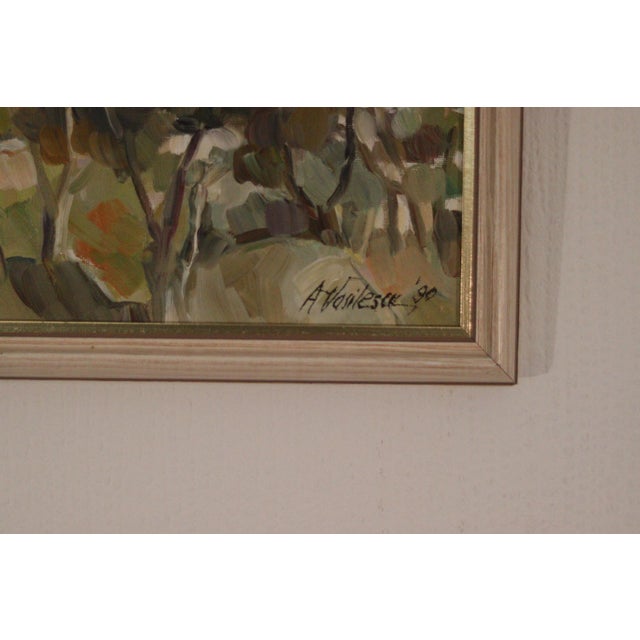 A. Vasilesck, By the Sea, 1990, Oil on Canvas, Framed For Sale - Image 17 of 18