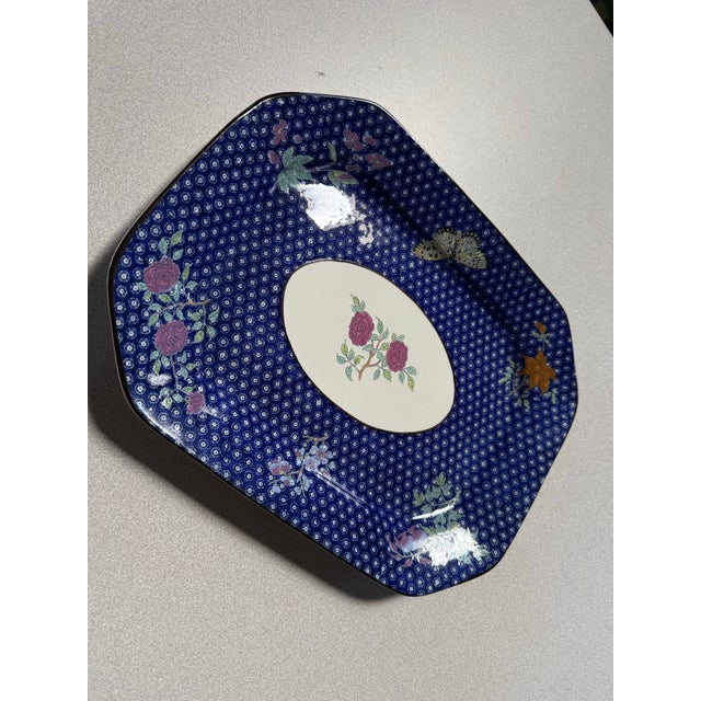 Mottahedeh 1930s Mottahedeh Historic Charleston Camilla Platter 13" For Sale - Image 4 of 6