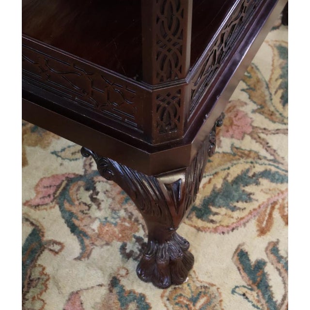 Kindel Varney & Sons Chinese Chippendale Etagere Pagoda Vitrine For Sale - Image 15 of 18