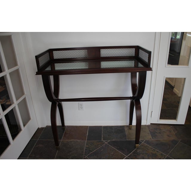 CTHSherrill Standing Bar Serving Table Chairish