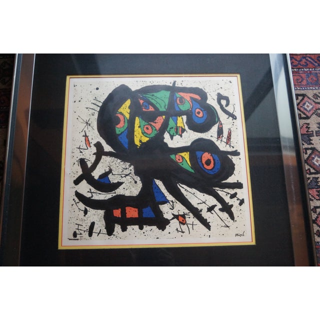 1970s 1970s Joan Miro Lithograph - Agora 1 For Sale - Image 5 of 14