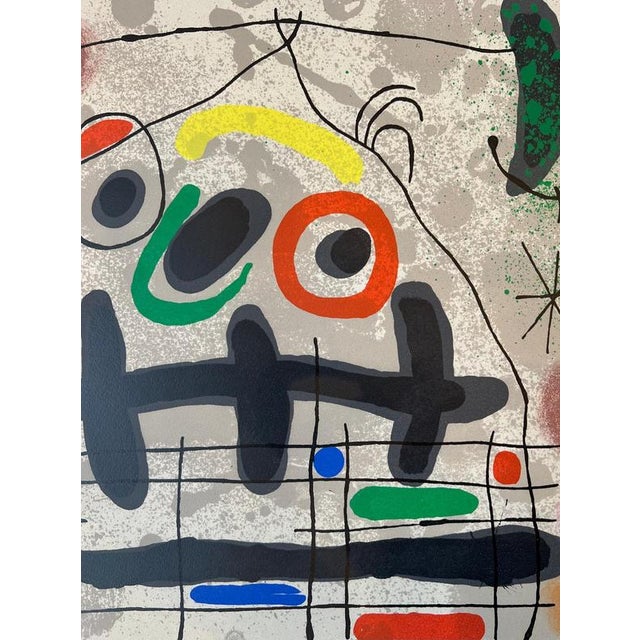 Joan Miró, The Lizard with the Golden Feathers, 1967, Lithograph For Sale - Image 6 of 7