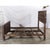 Complete King Size Bed Constructed From an Antique Gujarati Door and Pillars For Sale In Santa Fe - Image 6 of 8
