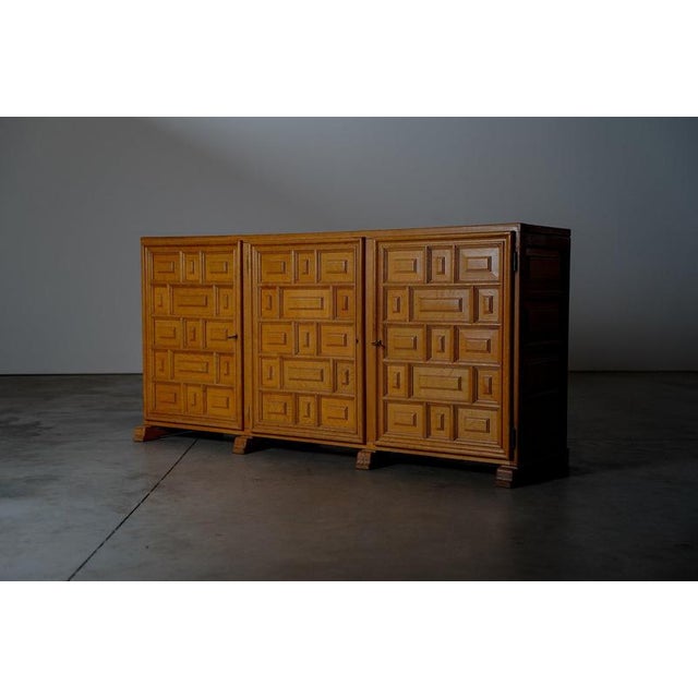 Spanish Rustic Sideboard, 1970s For Sale - Image 9 of 11