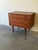 Wood Vintage Danish Teak Dressing Table Dresser – Mid Century Modern Vanity 1960s For Sale - Image 7 of 10
