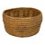 Antique 1800's Native American Comanche Eka Muda Hand Woven Wicker Basket Indian For Sale