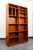 Brown Mid Century Danish Modern Bookshelf Tall Teak Wood Shelving Unit Adjustable MCM For Sale - Image 8 of 11