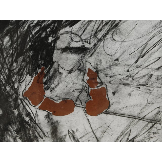 Abstract Sunrise at Bayonne, Komar and Melamid (Vitaly Komar and Alexander Melamid) Etching, Aquatint, and Metallic Leaf on Collage, Signed For Sale - Image 3 of 6