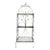 Mid 20th Century Vintage Baker Shelf Metal Floral Design For Sale