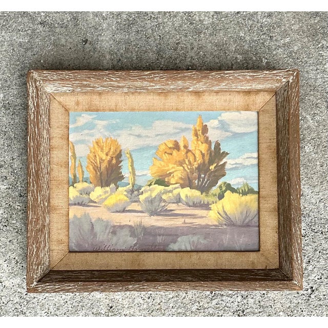Vintage William Hamilton Landscape Oil Painting For Sale - Image 12 of 17