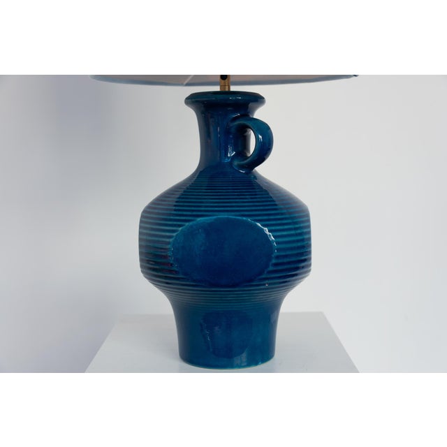 table lamp made from vintage vase with collector value price for lamp including shade lamp base: very rare vintage xl...