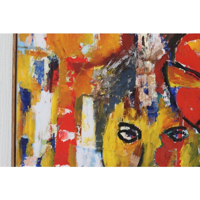 S. Nilsen, Figure Composition, 1971, Oil on Canvas, Framed For Sale - Image 12 of 18