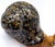 Mid-Century Modern Vintage MCM Studio Art Ceramic Unique Black Speckled Shell Glaze Snail Figurine For Sale - Image 3 of 7