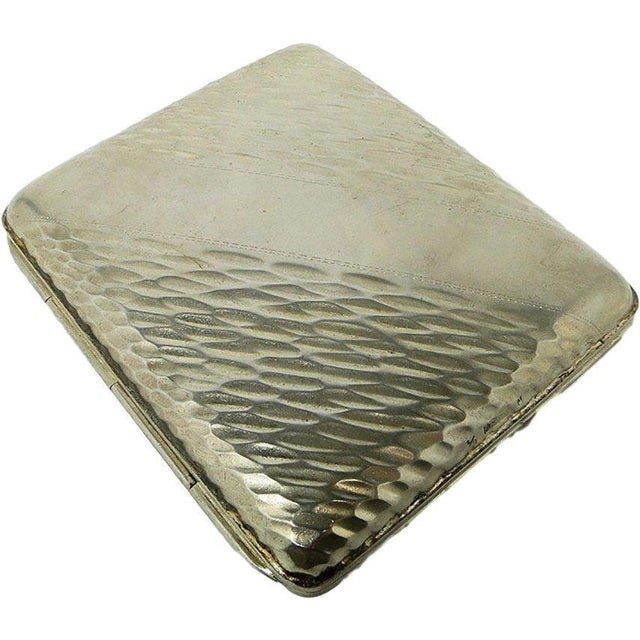 Cigarette Case from Plewkiewicz, Poland, 1920s For Sale - Image 10 of 10
