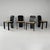 Italian Modern Chairs attributed to Pierluigi Molinari for Pozzi, 1970s, Set of 4 For Sale - Image 3 of 18