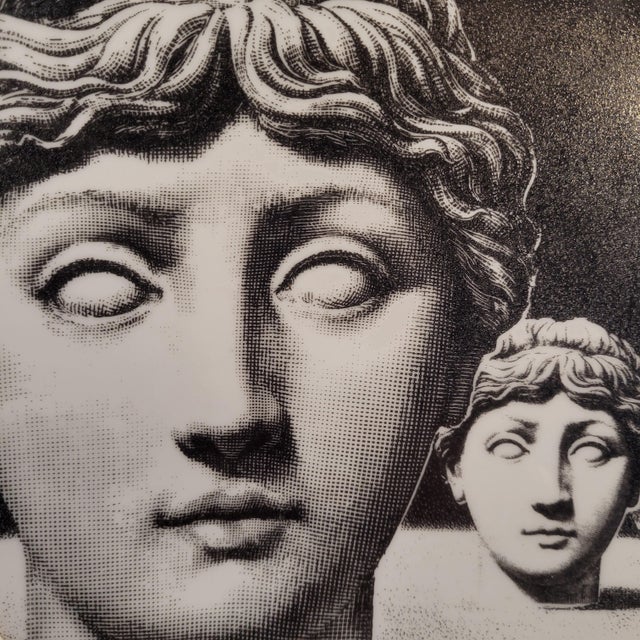 20th Century Porcelain Tema e Variazioni 223 and 205 Plates from Piero Fornasetti, Italy, 1950s, Set of 2 For Sale - Image 9 of 18