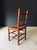 Low Rustic Ladder Back Dining Chairs in Oak and Rush, Belgium, 1950s, Set of 6 For Sale - Image 10 of 18