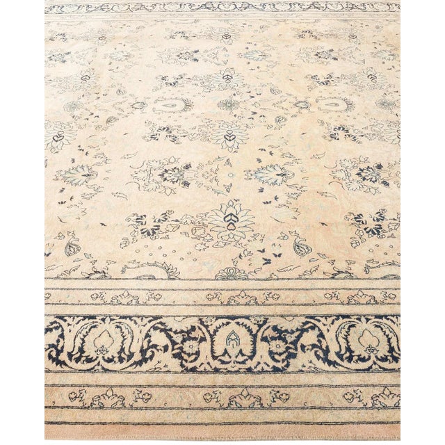 Mogul Collection Hand-Knotted Area Rug - Beige 8' 2" x 10' 3" For Sale - Image 4 of 9