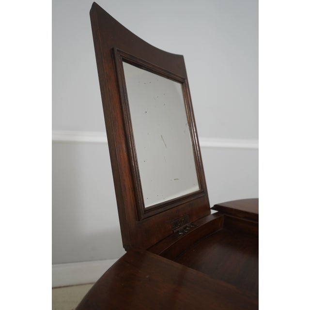 Italian Kidney Shape Vanity W. Chair For Sale - Image 4 of 18