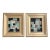 Contemporary 2 Original Stephen Heigh Abstract Small Paintings “Urban1&2” Framed-a Pair For Sale