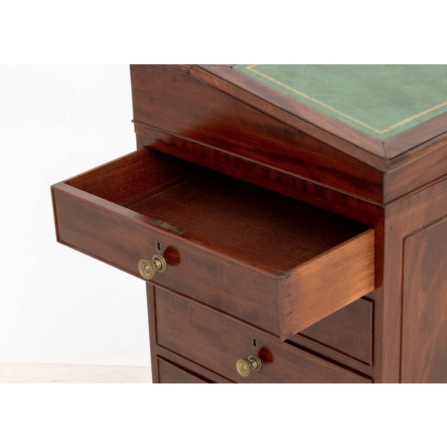 English Regency Mahogany Davenport Desk, 19th Century For Sale In New York - Image 6 of 13