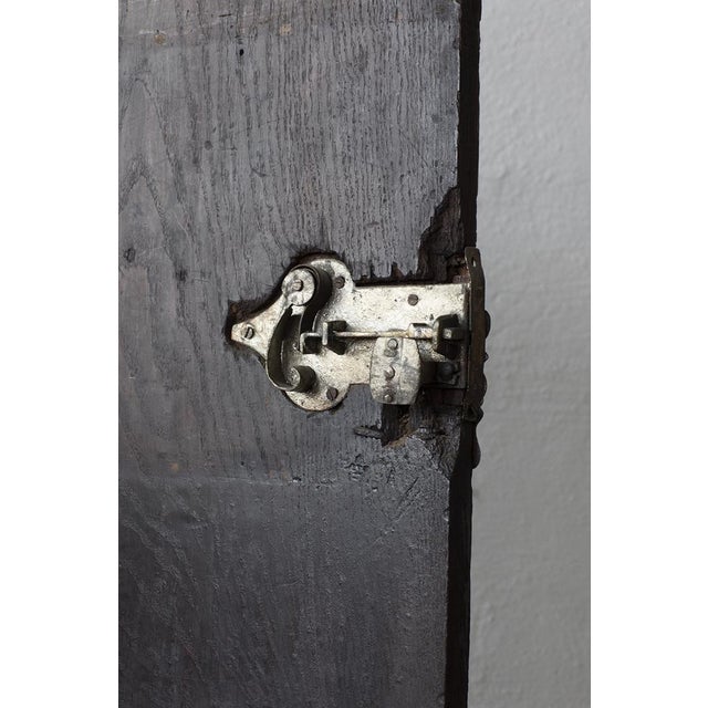 17th Century Antique Danish Baroque Cabinet, 1676 For Sale - Image 5 of 8